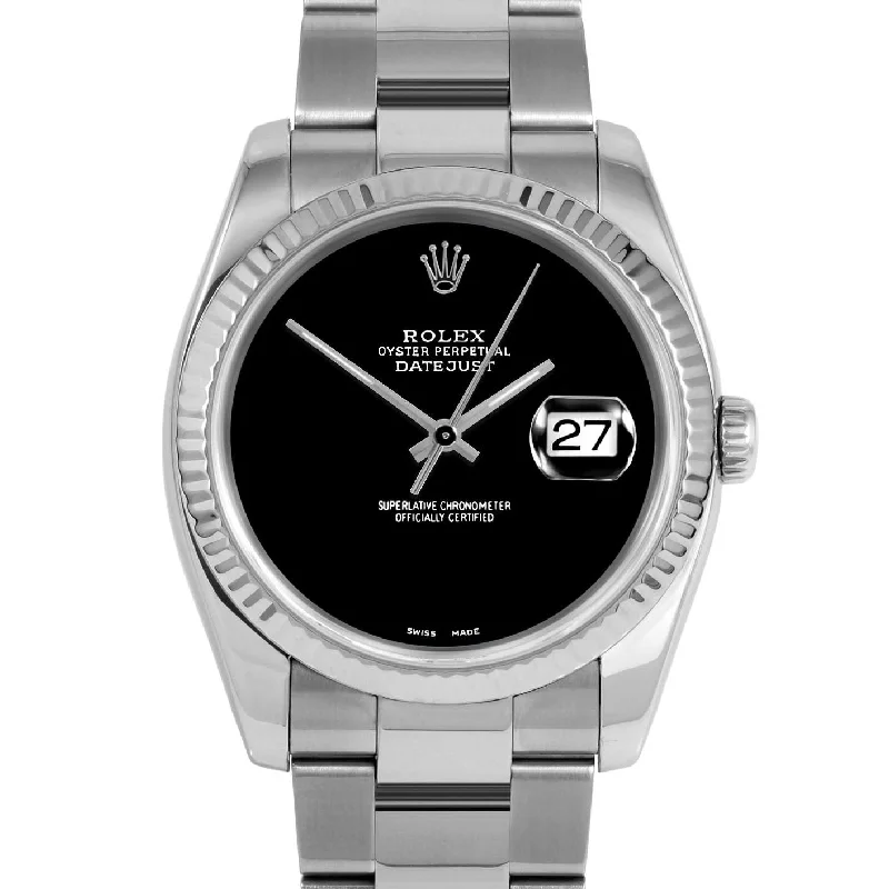 Rolex Datejust 36mm | 116234-BLK-NOHM-FLT-OYS