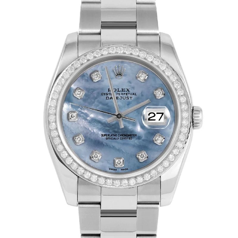 Rolex Datejust 36mm | 116234-BLMOP-DIA-AM-BDS-OYS