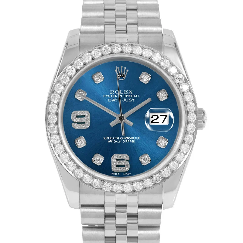 Rolex Datejust 36mm | 116234-BLU-8DA69-25CT-JBL