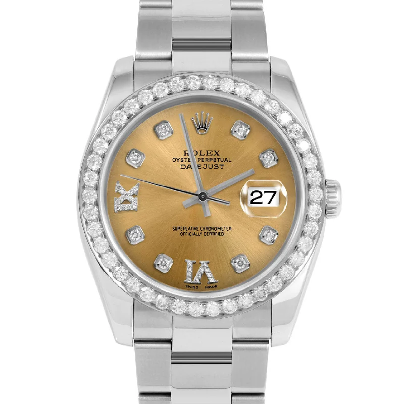 Rolex Datejust 36mm | 116234-CHM-8DR69-25CT-OYS