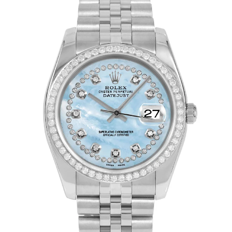 Rolex Datejust 36mm | 116234-LBMOP-STRD-BDS-JBL