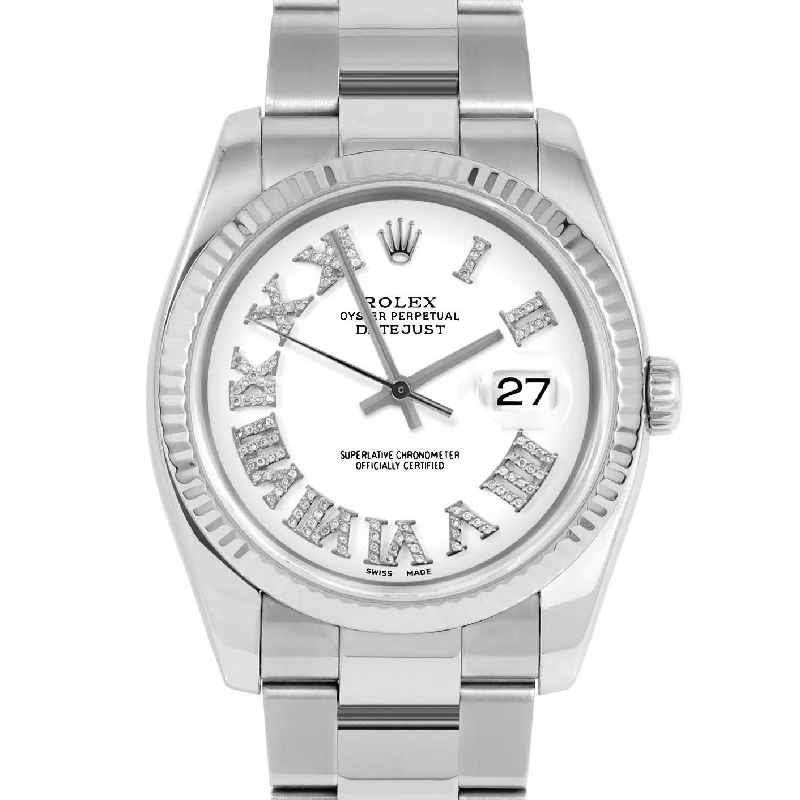 Rolex Datejust 36mm | 116234-WHT-FDR-FLT-OYS