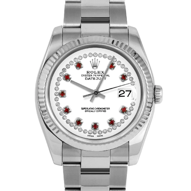 Rolex Datejust 36mm | 116234-WHT-STRR-FLT-OYS