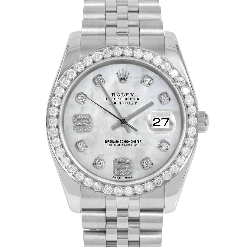 Rolex Datejust 36mm | 116234-WMOP-8DA69-25CT-JBL