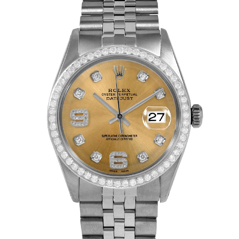 Rolex Datejust 36mm | 1601-SS-CHM-8DA69-BDS-JBL