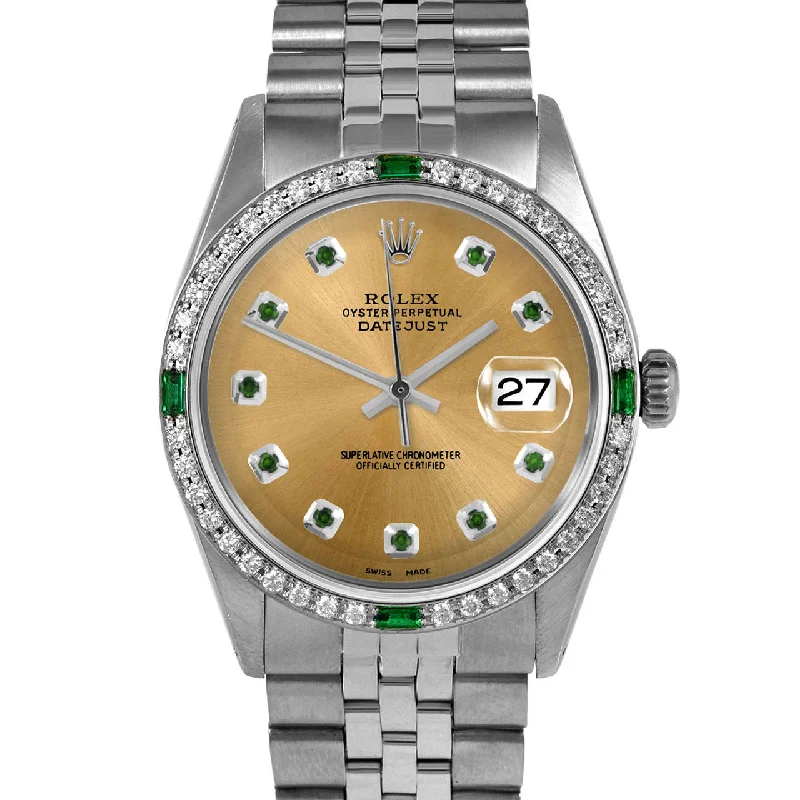 Rolex Datejust 36mm | 1601-SS-CHM-EMD-AM-4EMD-JBL