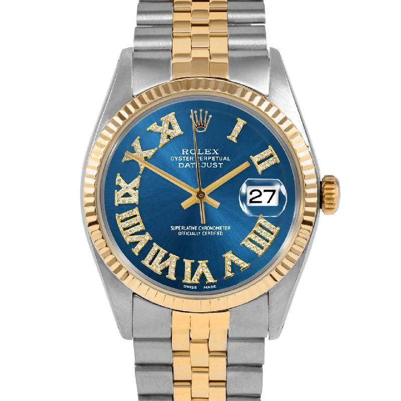 Rolex Datejust 36mm | 1601-TT-BLU-FDR-FLT-JBL