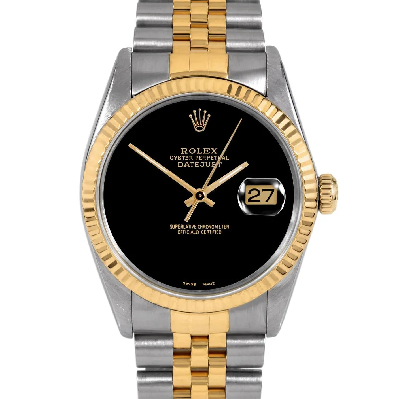 Rolex Datejust 36mm | 16013-BLK-NOHM-FLT-JBL