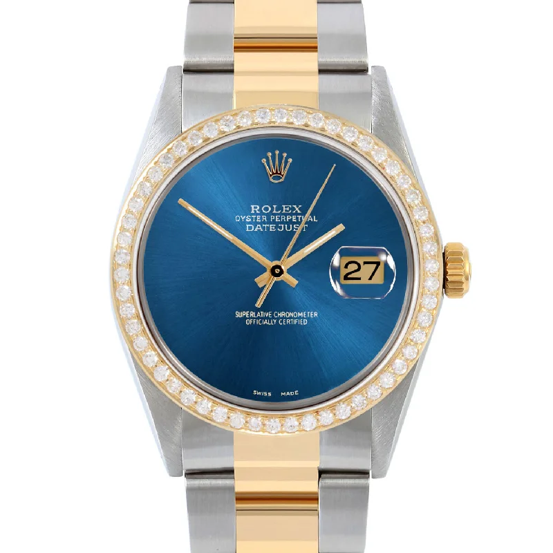 Rolex Datejust 36mm | 16013-BLU-NOHM-BDS-OYS