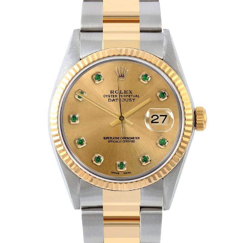 Rolex Datejust 36mm | 16013-CHM-EMD-AM-FLT-OYS