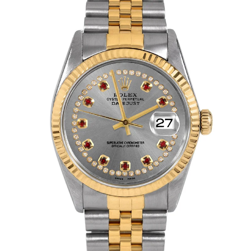 Rolex Datejust 36mm | 16013-SLT-STRR-FLT-JBL