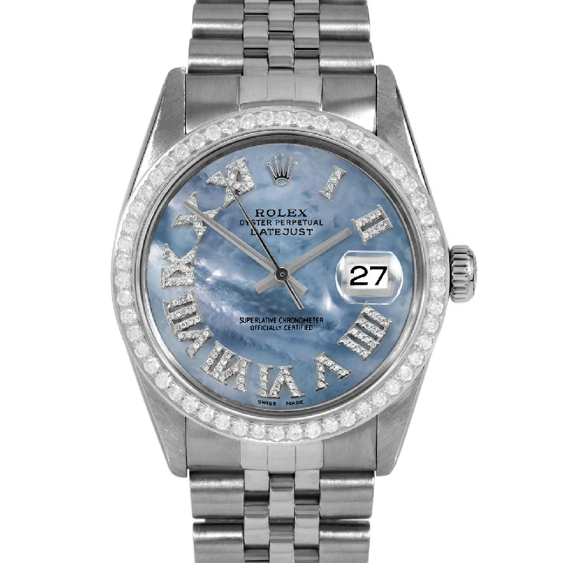 Rolex Datejust 36mm | 16014-BLMOP-FDR-BDS-JBL