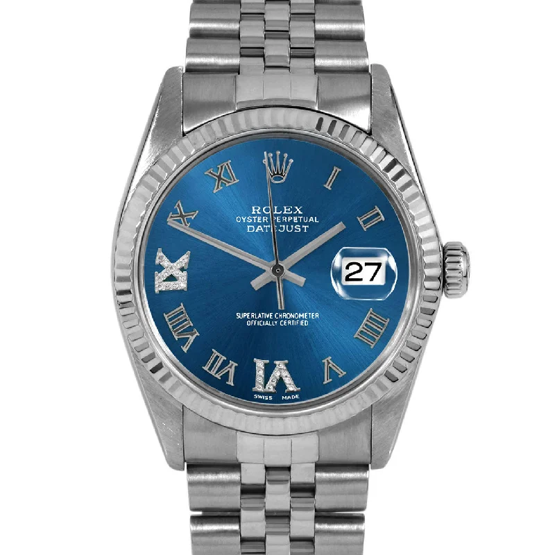 Rolex Datejust 36mm | 16014-BLU-RDR69-FLT-JBL