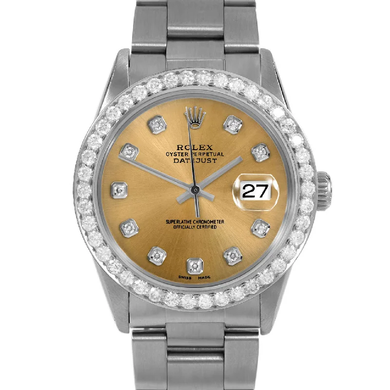 Rolex Datejust 36mm | 16014-CHM-DIA-AM-25CT-OYS