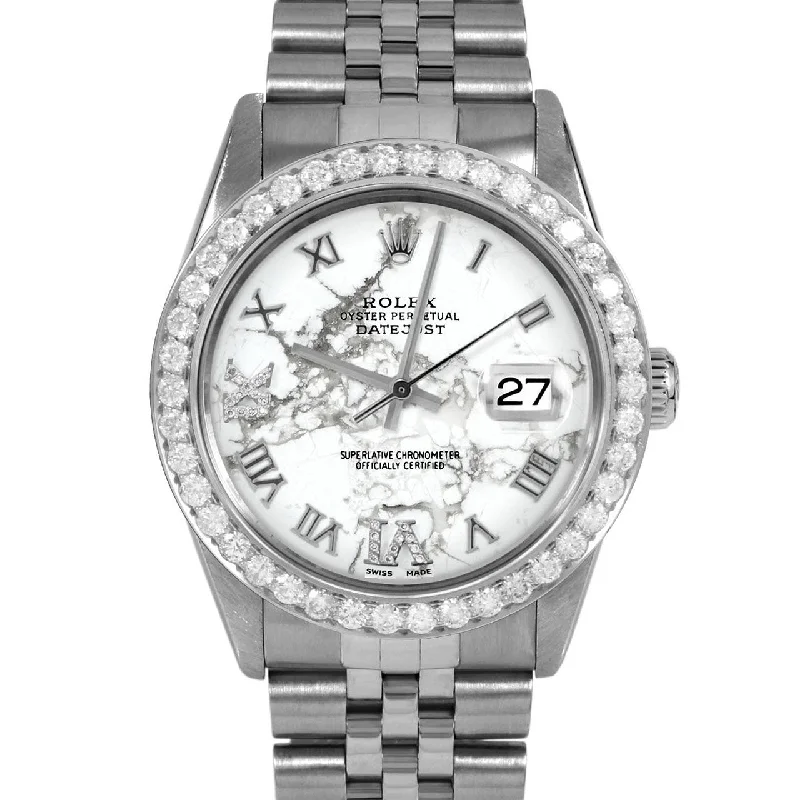 Rolex Datejust 36mm | 16014-MRB-RDR69-25CT-JBL