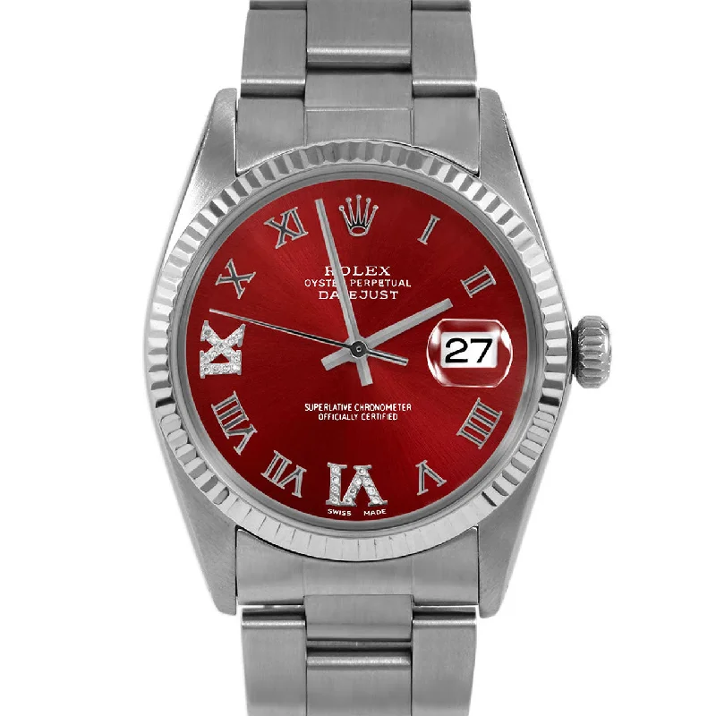 Rolex Datejust 36mm | 16014-RED-RDR69-FLT-OYS