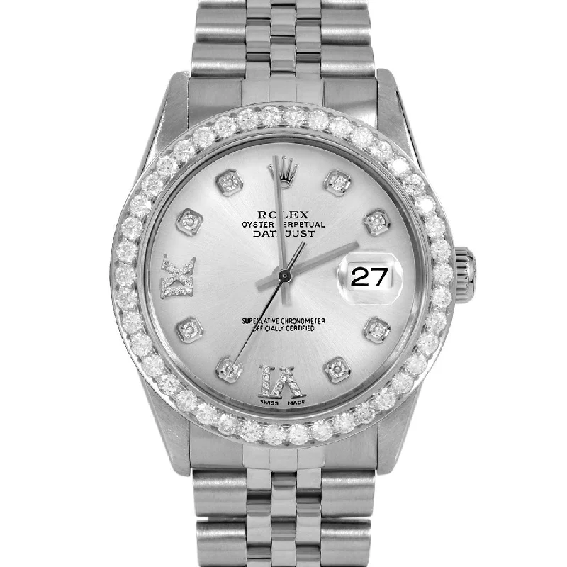 Rolex Datejust 36mm | 16014-SLV-8DR69-25CT-JBL