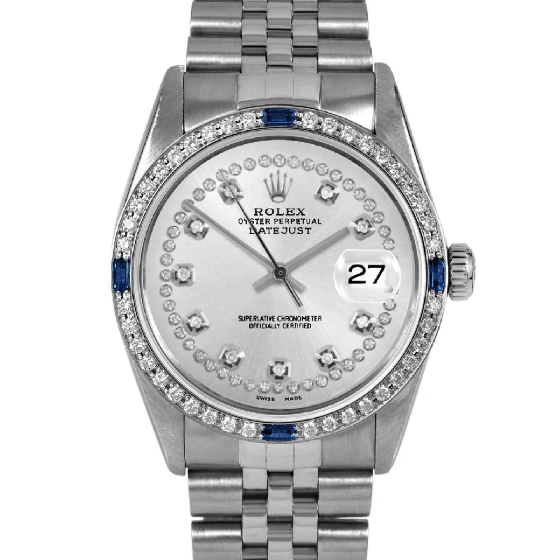 Rolex Datejust 36mm | 16014-SLV-STRD-4SPH-JBL