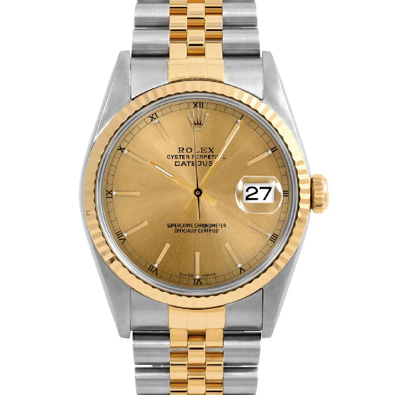 Rolex Datejust 36mm | 16233-CHM-STK-FLT-JBL