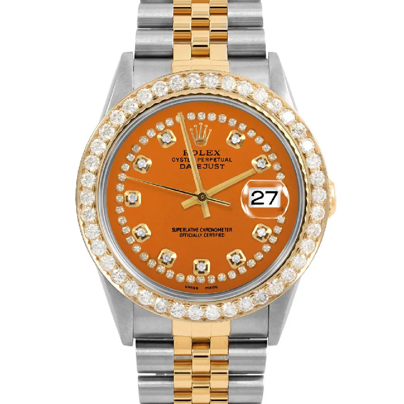 Rolex Datejust 36mm | 16233-ORN-STRD-25CT-JBL