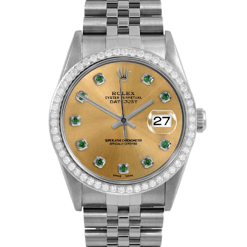 Rolex Datejust 36mm | 16234-CHM-EMD-AM-BDS-JBL