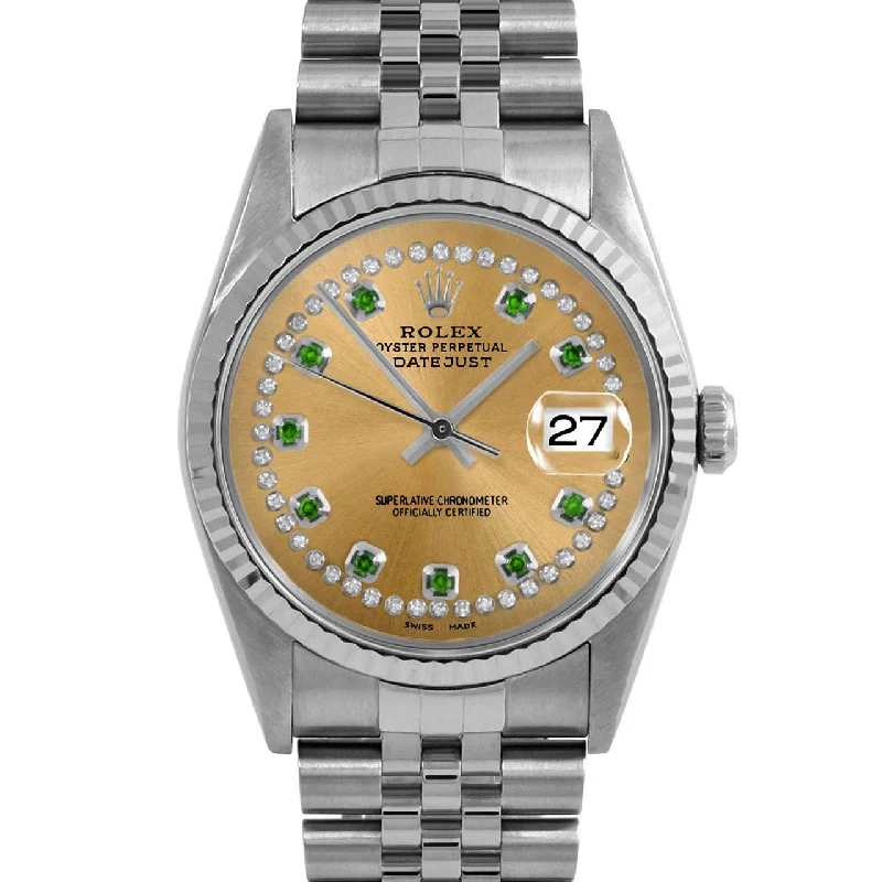 Rolex Datejust 36mm | 16234-CHM-STRE-FLT-JBL