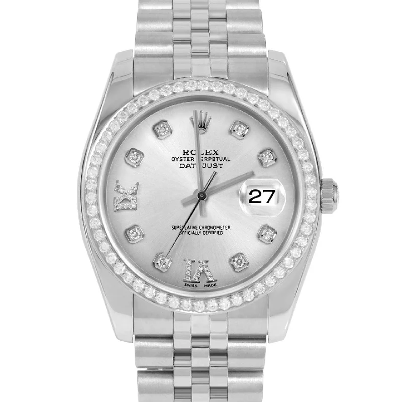 Rolex Datejust 36mm | 16234-SLV-8DR69-BDS-JBL