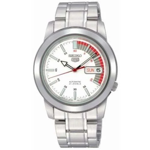 SEIKO SNKK25K1 Automatic Silver Stainless Watch for Men-