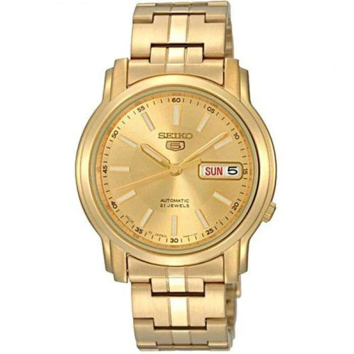 SEIKO SNKL86K1 Automatic Gold Stainless Steel Watch for Men