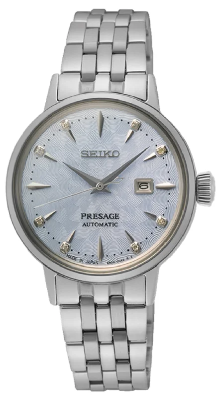 Seiko SRE007J1 Presage Cocktail Time Skydiving Automatic Watch for Men