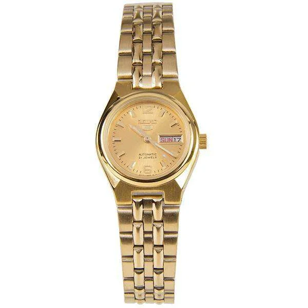 SEIKO SYMK36K1 Automatic  Gold Stainless Steel Watch for Women