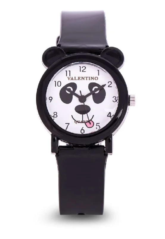 Valentino 20122205-BLK STRAP - SIL BEAR Watch for Women