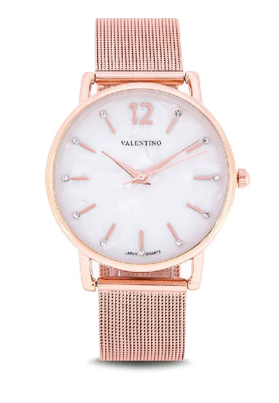 Valentino 20122228-MOP DIAL Stainless Steel Watch for Women