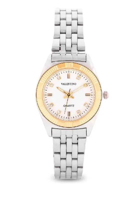 Valentino 20122250-WHITE DIAL Silver Watch for Women