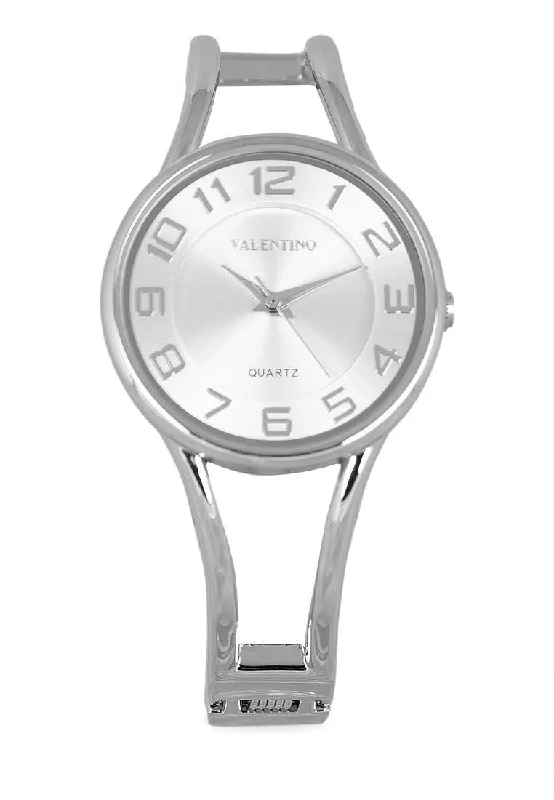 Valentino 20122275-SILVER DIAL Stainless Steel Watch for Women