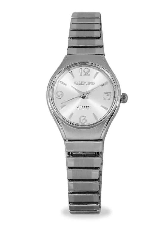 Valentino 20122281-SILVER DIAL Stainless Steel Watch for Women