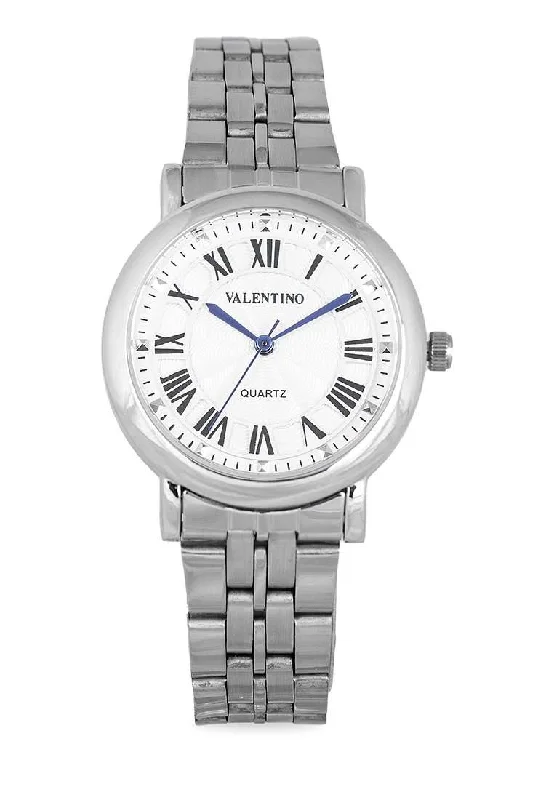 Valentino 20122326-WHITE DIAL Silver Stainless Watch for Women