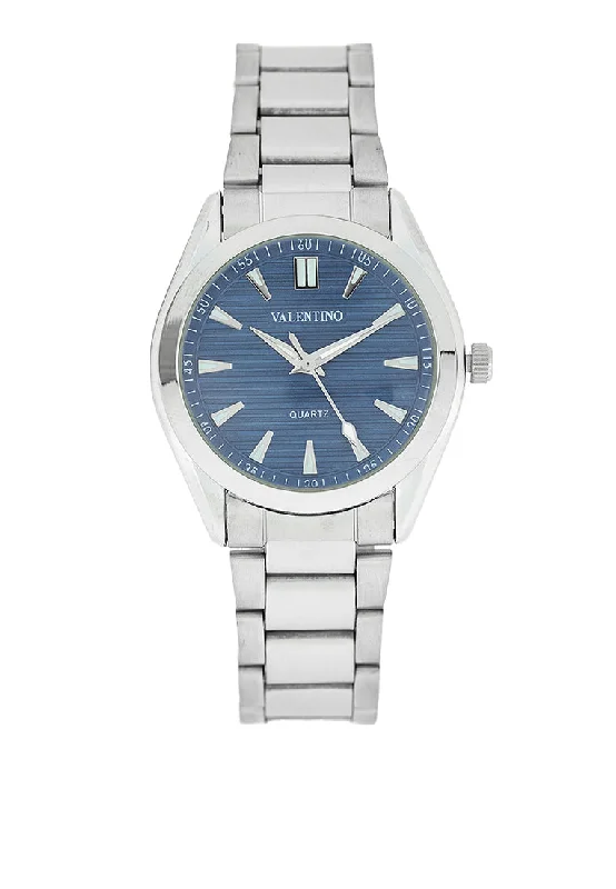 Valentino 20122459-BLUE DIAL Stainless Steel Strap Analog Watch for Women