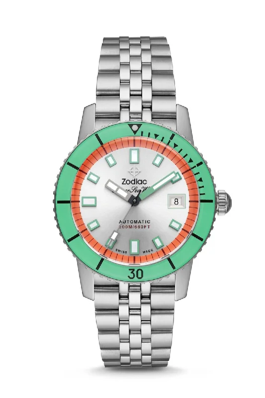 Zodiac Super Sea Wolf 'Watermelon' Dive Watch ZO9269